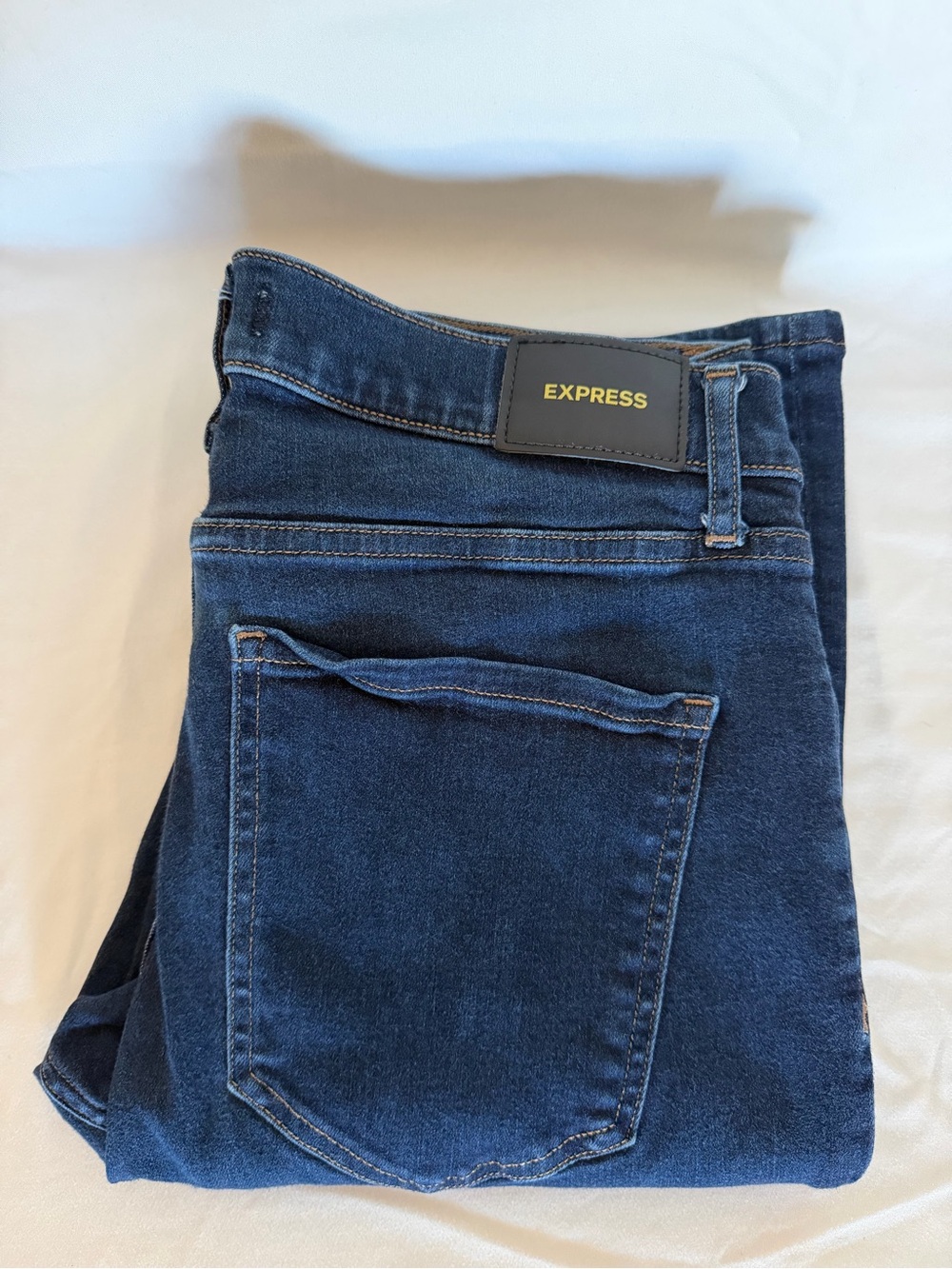 Express Women's Indigo Skinny Flare Jeans